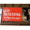 Image 2 : ESSO EXTRA VINYL BANNER 120" X 34" UPPER BACKROOM LOCATION: UPPER BACKROOM