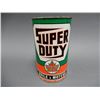 Image 2 : SUPERTEST SUPERDUTY MOTOR OIL IMP QT CAN BILINGUAL - EMBOSSED TOP - FULL - SURFACE RUST LOCATION: SU