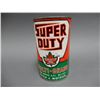 Image 3 : SUPERTEST SUPERDUTY MULTI-GRADE OIL IMP QT CAN BILINGUAL - NO TOP - DENTING & WEAR LOCATION: SUPERTE