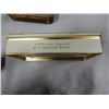 Image 8 : LOT OF 5 TOBACCO TINS 2 FLAT 50'S WINCHESTER & MACDONALD'S 2 POCKET POUCHES WITH MATCH STRIKER ON BO