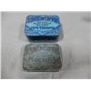 Image 2 : LOT OF 6 TOBACCO TINS PICOBAC POCKET POUCH - MATCH STRIKER BOTTOM 2 EDGEWORTH, PLAYER'S, KING GEORGE