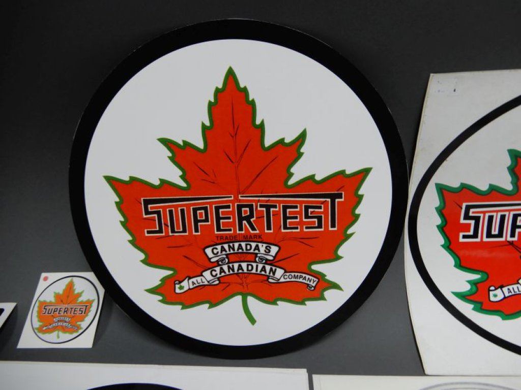 Super Test Sticker LARGE ASSORTMENT OF SUPERTEST DECALS & STICKERS VARIOUS SIZES 2