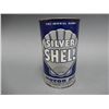 Image 1 : SILVER SHELL MOTOR OIL IMP QT CAN EMBOSSED TOP - SOME WEAR LOCATION: LOWER LEFT