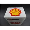 Image 2 : SHELL WALL MOUNT CONTEST BOX "SHARE IN CANADA" CONTEST -  8 1/4" X 6 1/4' X 11" GOOD GRAPHICS LOCATI