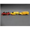 Image 1 : LOT OF 3 SHELL TOY COLLECTIBLES FIRST GEAR - 2 ERTL BANKS - ONE MISSING KEY LOCATION: LOWER LEFT