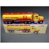 Image 3 : SHELL TOY BATTERY OPERATED COIN BANK TANKER TAYLOR MADE TRUCKS - WITH BOX LOCATION: LOWER LEFT