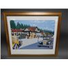 Image 1 : DAVE SNYDER FRAMED MEMORIES OF LONE PINE PRINT 11/50 - 27" X 23" P/P REMOVE LOCATION: LOWER LEFT