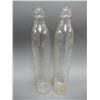 Image 1 : 2 SHELL IMP. QT. OIL BOTTLES GOOD GRAPHICS LOCATION: LOWER LEFT