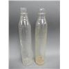Image 1 : 2 SHELL IMP. QT. OIL BOTTLES GOOD GRAPHICS LOCATION: LOWER LEFT