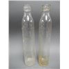 Image 1 : 2 SHELL IMP. QT. OIL BOTTLES GOOD GRAPHICS LOCATION: LOWER LEFT