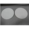 Image 2 : LOT OF 2 GLASS 10" LENSES NOS UPPER LEFT LOCATION: UPPER LEFT