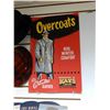 Image 2 : LOT OF 2 CARDBOARD ADVERT, 5 HATS & MANNEQUIN HEAD THREE STAR FASHIONS & OVERCOATS KAYS LIMITED  WIN