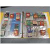 Image 2 : BINDER OF VINTAGE SERVICE STATION MATCH PACKS SUPERTEST, WHITE ROSE, B/A, REGENT, TEXACO, RELIANCE, 