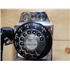 Image 2 : AUTOMATIC ELECTRIC CO. COIN OPERATED WALL PHONE NICKEL PLATED - WITH KEY UPPER LEFT LOCATION: UPPER 