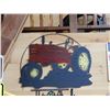 Image 2 : LOT OF 2 PLASMA CUT OUTS J.I.CASE & FARM ALL TRACTOR UPPER RIGHT LOCATION: UPPER RIGHT