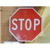 Image 4 : LOT OF 5 COLLECTIBLES S/S ALUM STOP SIGN S/S ALUM REFLECTIVE ARROW SIGN  S/S ALUM PRIVATE PROPERTY S