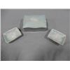 Image 1 : GIFT CRAFT FINE CHINA JEWLERY BOX & 2 PIN TRAYS  UPPER LEFT LOCATION: UPPER LEFT