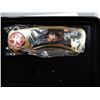 Image 2 : LOT OF 10 COLLECTIBLES 6 COLLECTOR DAVEY ALLISON/TEXACO JACK KNIVES IN TINS/BOX NOS 4 HORSE BRASS PI