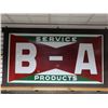 Image 2 : B/A BOWTIE FRAMED S/S PORC SIGN 69" X 38" - TOUCH UP LOCATION: GENERAL STORE