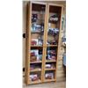 Image 1 : LIGHT-UP 7 SHELF DISPLAY CABINET WITHOUT CONTENTS 32" X 13" X 80" UPPER OFFICE LOCATION: UPPER OFFIC