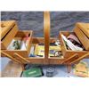 Image 2 : LOT OF SEWING COLLECTIBLES 2 NEEDLE BOOKS, MACHINE NEEDLE, RAYMOND SEWING MACHINE INSTRUCTION BOOK &