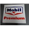 Image 2 : LOT OF 3 MOBIL PEGASUS COLLECTIBLES 2 PUMP PLATES REGULAR & PREMIUM 13 3/4" X 12" -  SOME TOUCH UP -