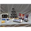 Image 1 : LOT OF 10 TORONTO MAPLE LEAF COLLECTIBLES 2 CLOCK, COASTERS, CALENDAR, ZAMBONI, 3 MCDONALDS COLLECTI