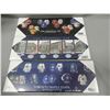 Image 2 : LOT OF 4 NHL ORIGINAL SIX PIECES CLOCK & 3 PLAQUES UPPER BACKROOM LOCATION: UPPER BACKROOM