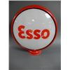 Image 2 : ESSO GAS PUMP GLOBE METAL BODY - 15" LENSES - GOOD CONDITION LOCATION: LOWER LEFT