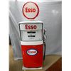 Image 1 : GILBARCO MODEL 1004A31L GAS PUMP PROFESSIONALLY RESTORED TO ESSO - PLASTIC GLOBE  BODY - REPRO LENSE