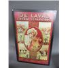 Image 2 : LOT OF 3 DE LAVAL COLLECTIBLES 2 OIL CANS - SST EMBOSSED SIGN12" X 17 3/4" LOCATION: LOWER LEFT
