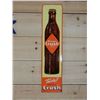 Image 1 : ORANGE CRUSH SST EMBOSSED SIGN ST.THOMAS METALS 35 1/4" X 8 1/4"  UPPER RIGHT LOCATION: UPPER RIGHT