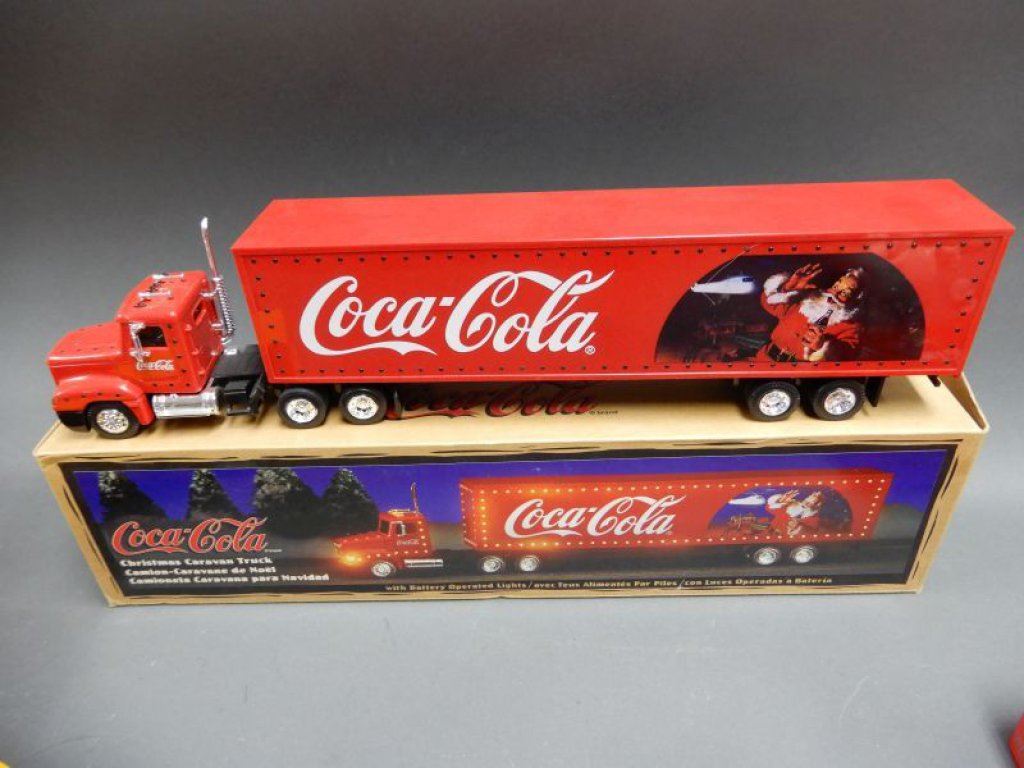 coca cola collectible trucks