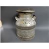 Image 1 : TEESWATER CREAMERY GALVANIZED CREAM CAN  LOCATION: LOWER RIGHT