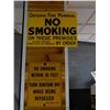 Image 1 : LOT OF 2 NO SMOKING SST SIGNS ONTARIO FIRE MARSHAL - NORTH WATERLOO FARMERS'  MUTUAL FIRE INSURANCE 