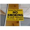 Image 2 : LOT OF 2 NO SMOKING SST SIGNS ONTARIO FIRE MARSHAL - NORTH WATERLOO FARMERS'  MUTUAL FIRE INSURANCE 