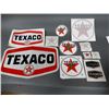 Image 1 : ASSORTMENT OF TEXACO STICKERS & DECALS VARIOUS SIZES & LOGOS LOCATION: LOWER BACKROOM