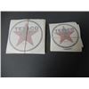 Image 9 : ASSORTMENT OF TEXACO STICKERS & DECALS VARIOUS SIZES & LOGOS LOCATION: LOWER BACKROOM