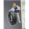 Image 2 : LOT OF TIRE DECALS B.F. GOODRICH & FIRELLI CINTURATO LOCATION: LOWER BACKROOM