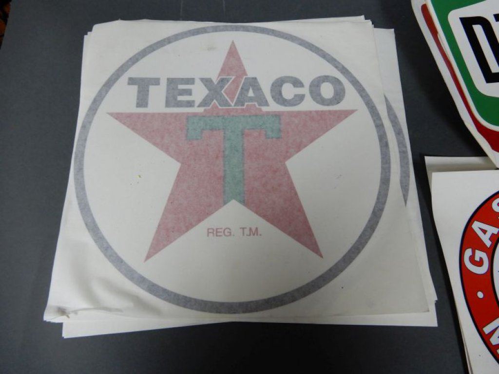 Texaco Sky Chief Die-Cut Vinyl Sticker – 5.5"x7.4" – 2 Pack (BOGO) For Car/Truck/Bumper
