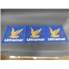 Image 3 : GROUPING OF OIL COMPANY DECALS NO SMOKING- ULTRAMAR- APPROVED CONTAINERS- DANGER  TANK CONTAINS LEAD