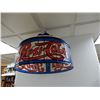 Image 2 : PEPSI-COLA STAIN-GLASS STYLE PLASTIC HANGING LIGHT LOCATION: LOWER BACKROOM