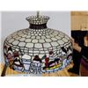Image 1 : STAINGLASS HANGING LAMP ICECREAM THEME LOCATION: UPPER RIGHT