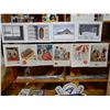 Image 1 : LOT OF 10 UNFRAMED COCA-COLA  ADVERTISING 4 JIM HARRISON PRINTS-  5 - 1948 - 1955  COCA-  COLA  PAPE