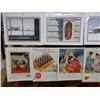 Image 2 : LOT OF 10 UNFRAMED COCA-COLA  ADVERTISING 4 JIM HARRISON PRINTS-  5 - 1948 - 1955  COCA-  COLA  PAPE