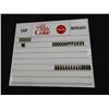 Image 1 : COCA-COLA PLASTIC MENU BOARD 34 3/4" X 29 3/4" - SOME LETTERS- GOOD CONDITION LOCATION: UPPER BACKRO