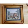 Image 2 : LOT OF COCA-COLA COLLECTIBLES FRAMED PICTURES- SST SIGN- MINI-TRAYS LOCATION: UPPER BACKROOM
