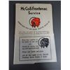 Image 4 : LOT OF 2 RED INDIAN COLLECTIBLES RED INDIAN AVIATION OIL TOWELETTES - FRAMED 1938  ROAD MAP ONTARIO,