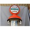 Image 2 : CLEAR VISION PUMP CO LTD TORONTO GAS PUMP SINGLE VISION PROFESSIONALLY RETORED TO SUPERTEST  "WONDER