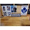 Image 1 : GROUP OF 7 TORONTO MAPLE LEAFS COLLECTIBLES 2 POSTERS - 4 MATTED MAPLE LEAFS PLAYERS PRINTS  INCLUDI